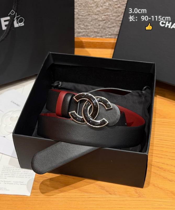 Chanel belt 30mmX90-115cm 8L46
